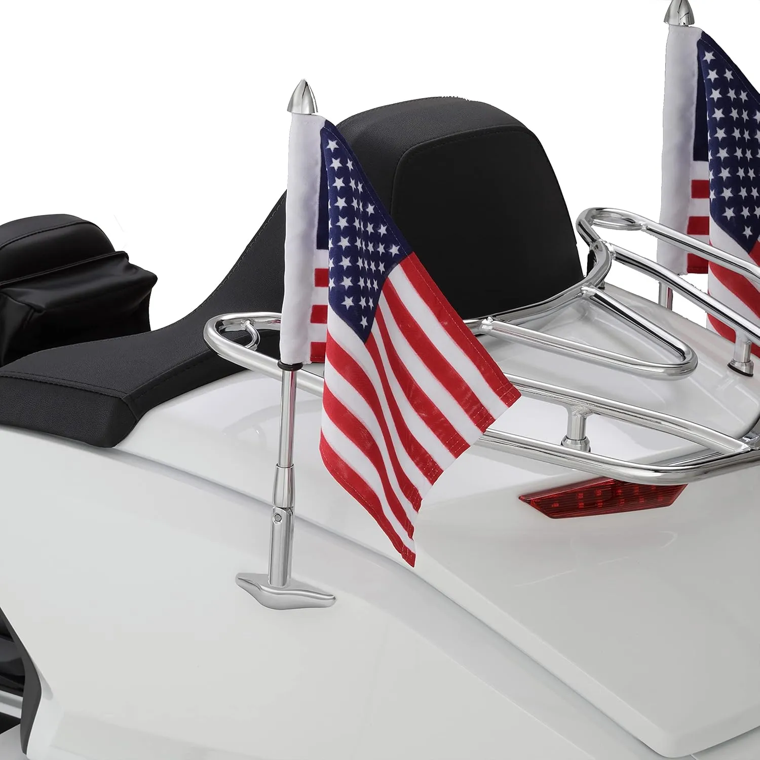 Folding Flag Pole with US Flag