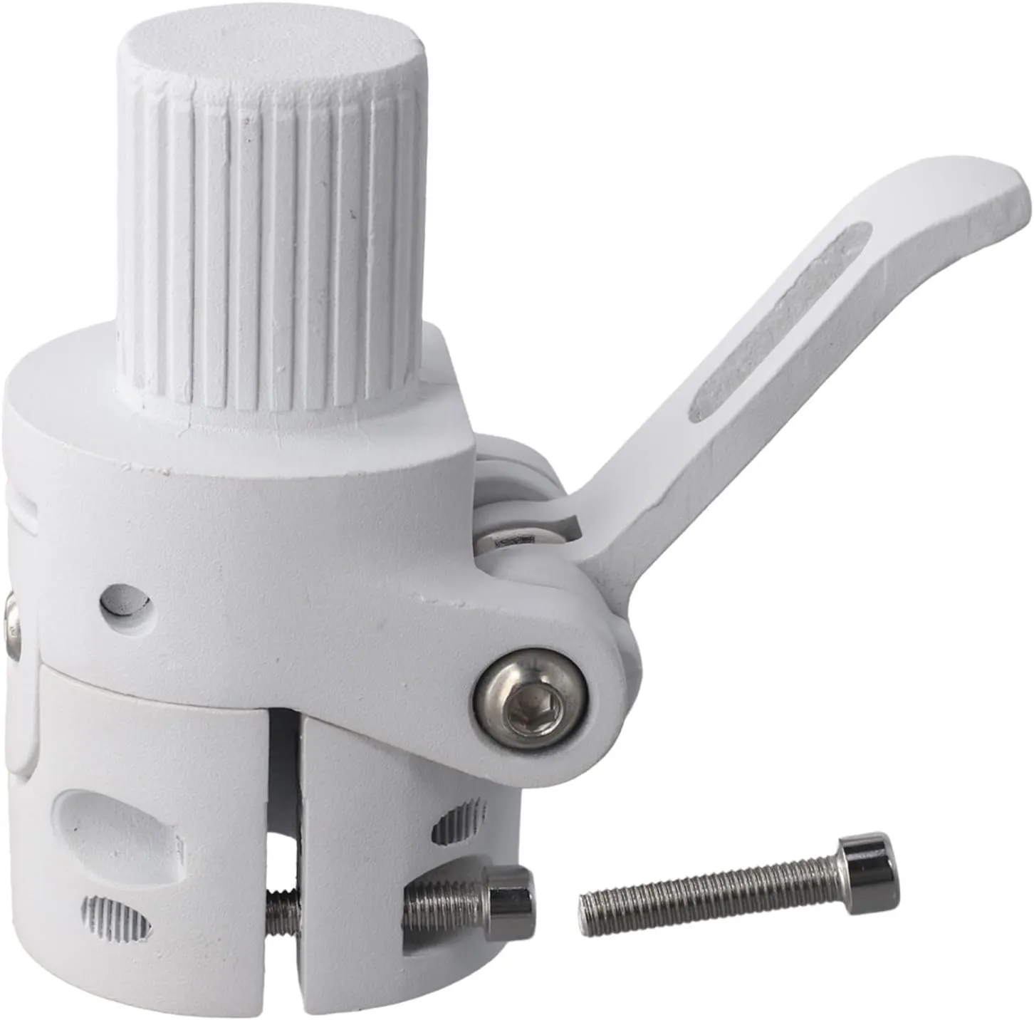 Folding Pole Base for Xiaomi For M365/For Pro12 Electric Scooters, Engineered for Durability and Reliability (White)
