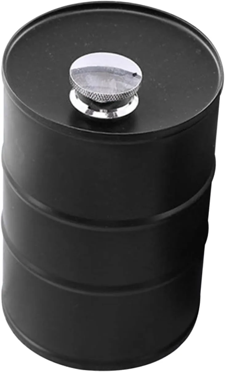 Garneck Creative Camping Liquor Flask Stainless Steel Wine Canteen for Outdoor Adventures Lightweight and Portable for Outdoor Enthusiasts Chic Design