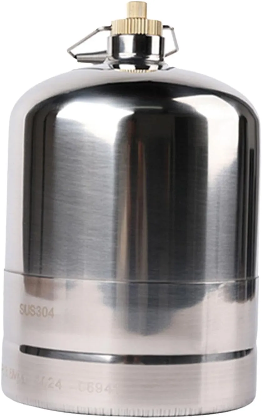 Gas Canister Camping Gas Tank Empty Refillable Practical Gas Bottle? Gas Canister for Backpacking Hiking Gas Burner BBQ