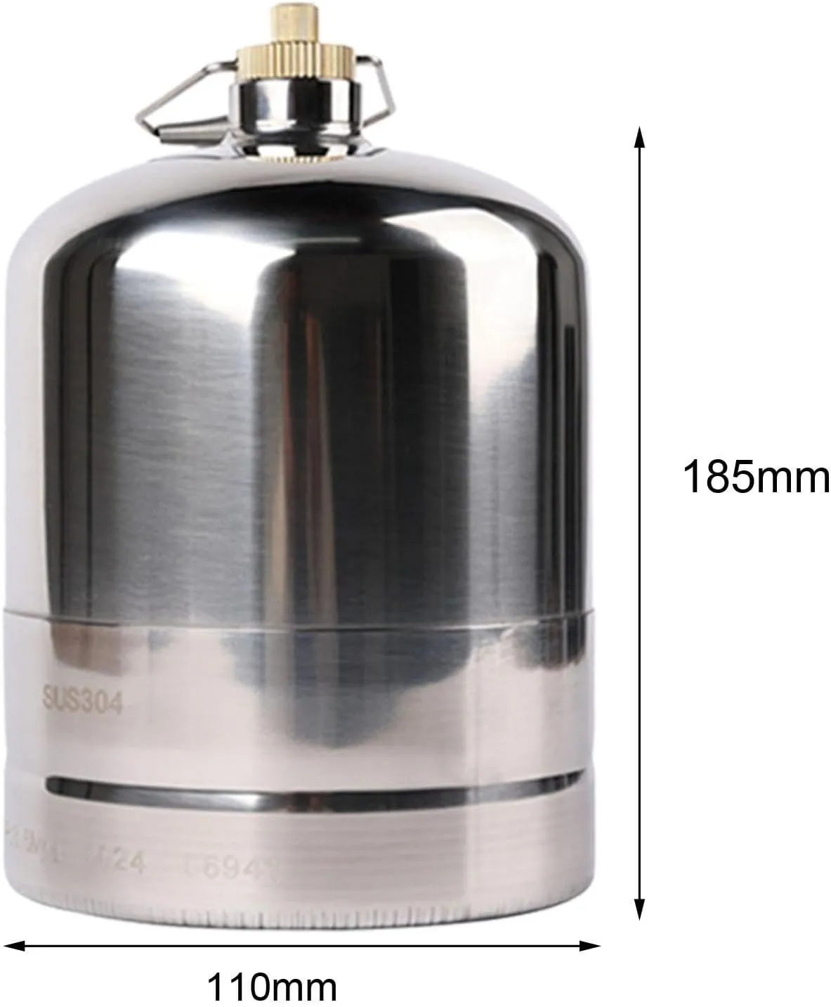 Gas Canister Gas Canister Empty Refillable Gas Tank? Cylinder Camping Gas Tank for Gas Burner Camping Picnics BBQ