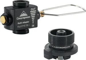 Gas Canister Refill Adapter Butane to Isobutane Transfer Adapter Black BKZ15/BKZ11