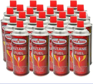 GasOne Butane 8 Ounce Canister, 24 Pack