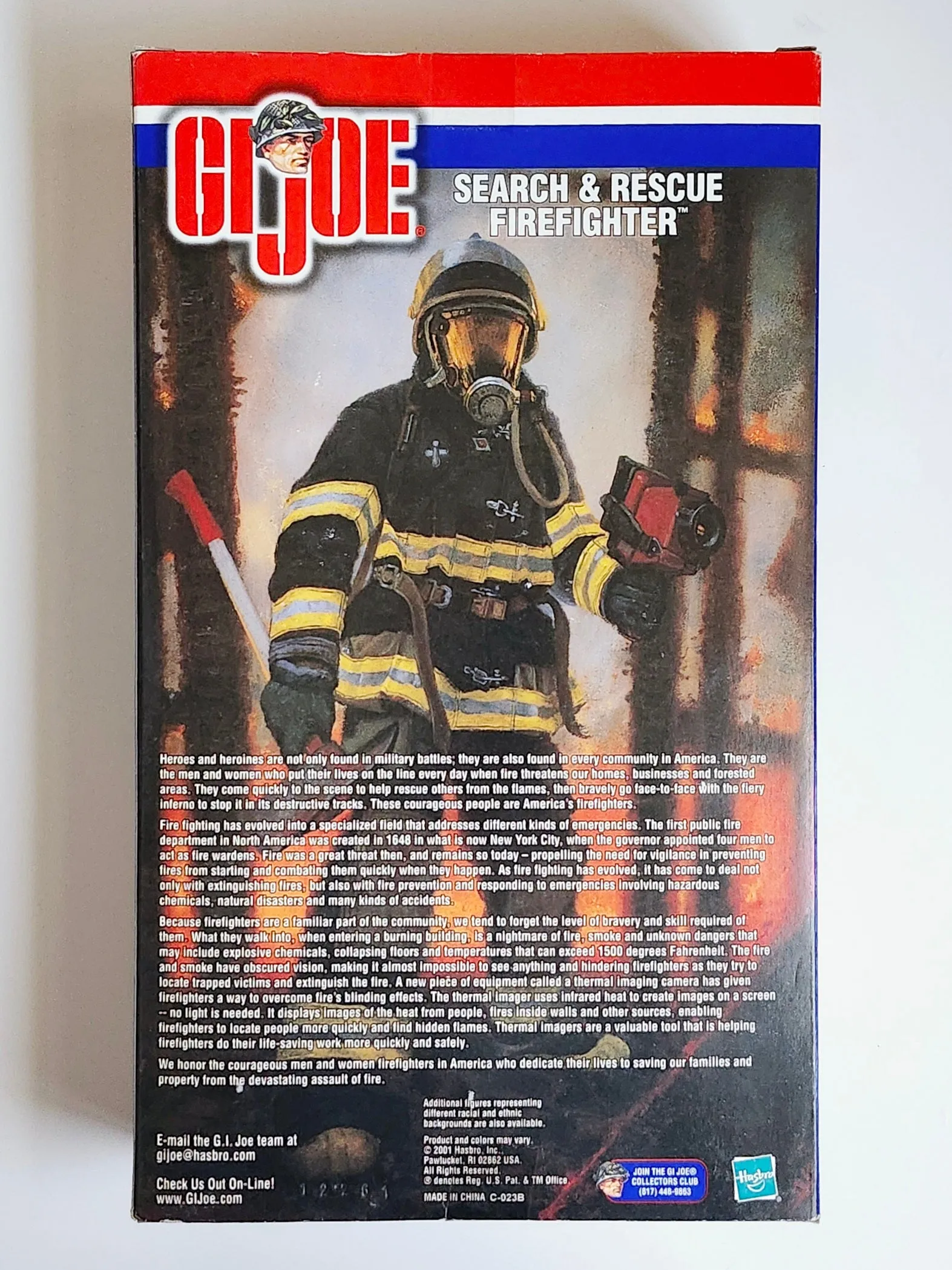 G.I. Joe Search & Rescue Firefighter (Caucasian) 12-Inch Action Figure