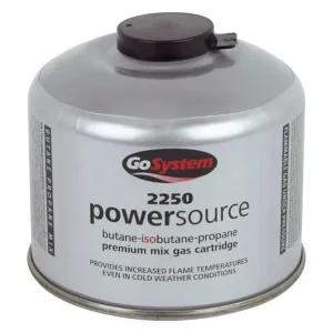 Go System PowerSource Butane Propane Threaded Gas Canister - 220g