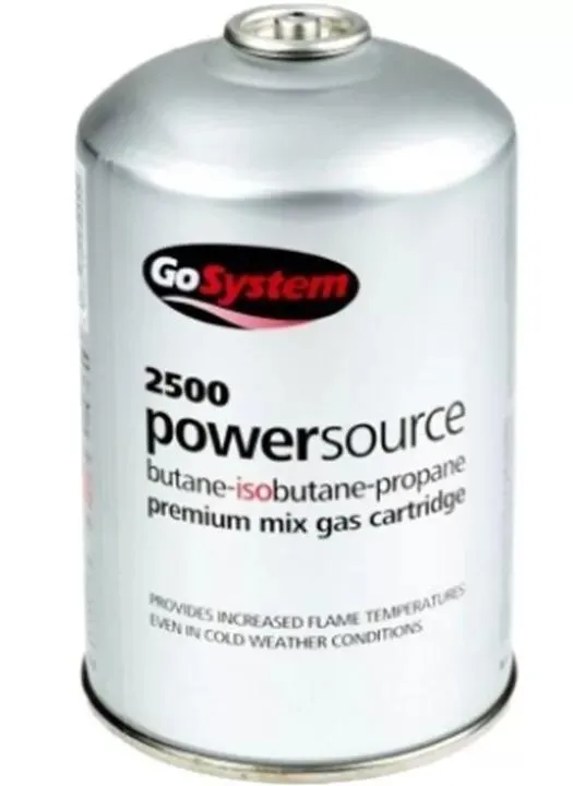 Go System PowerSource Butane Propane Threaded Gas Canister - 445g