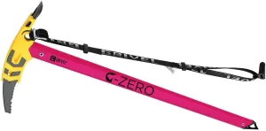 Grivel G Zero Pink ice axe c/Long EVO 74 cm CE mountaineering pilots, unisex adults, 74