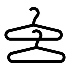 Hanger Glyph Icon