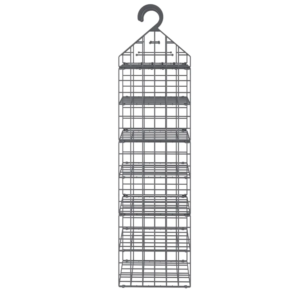 Hanging Closet Organizer with 7 Shelves