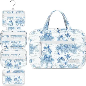 Hanging Travel Toiletry Bag — Designed in Hawaii — Water-resistant Travel Organizer for Bathroom Accessories