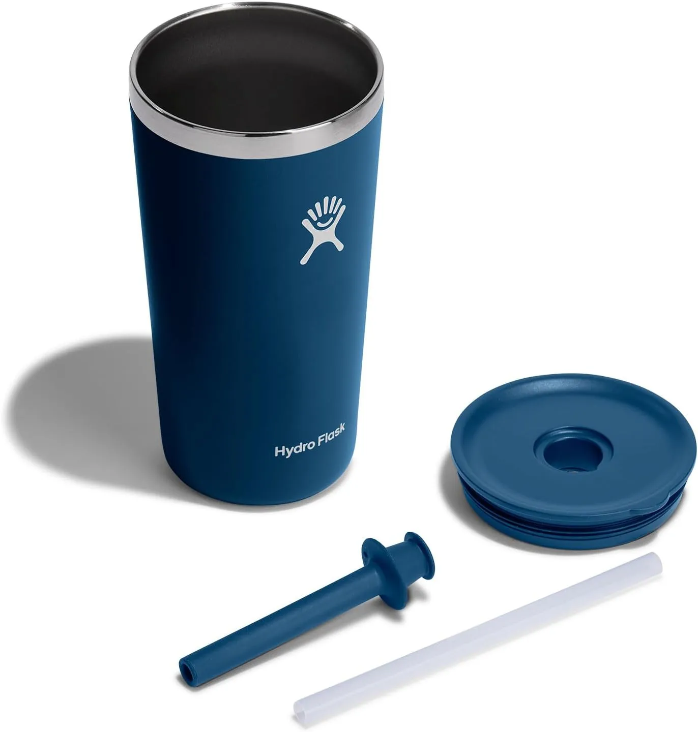 Hydro Flask 20 Oz All Around Tumbler Straw Lid Indigo