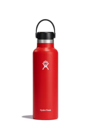 Hydro Flask 21 oz Standard Mouth Water Bottle in Goji | S21SX612-GOJI