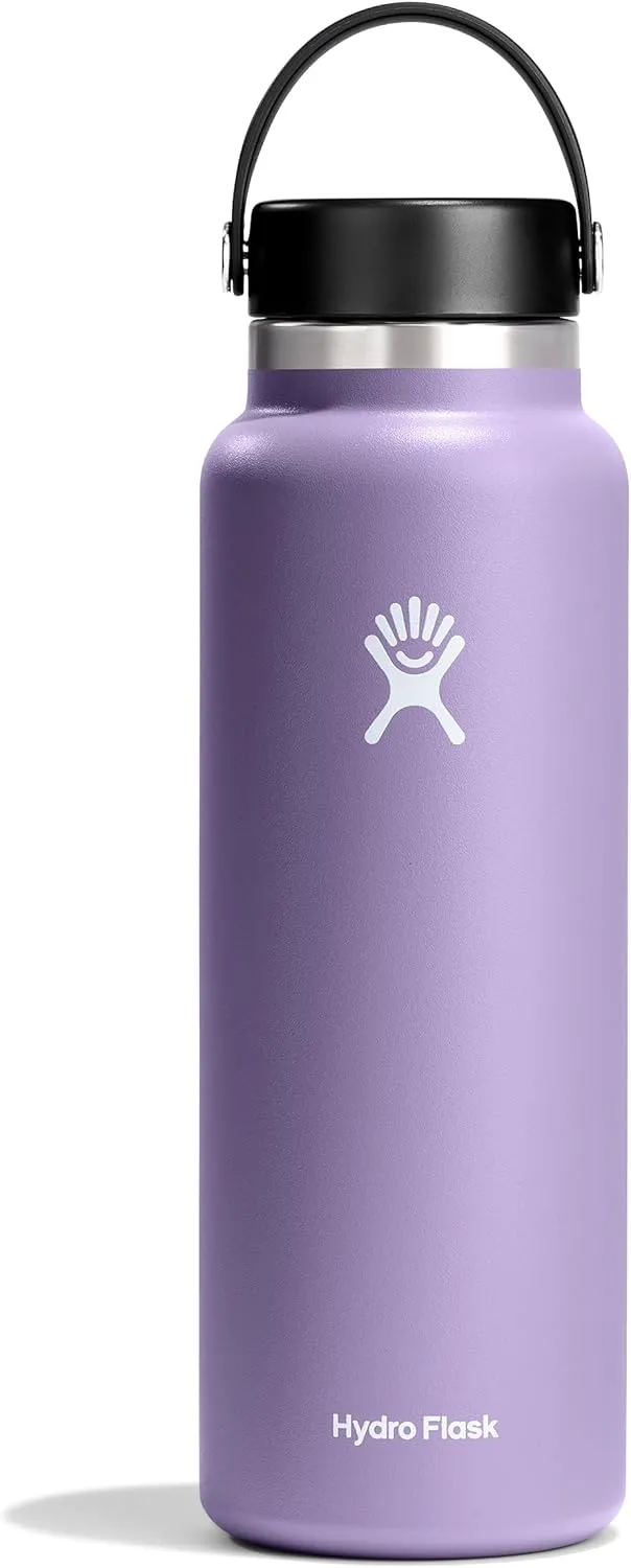 Hydro Flask 40 Oz Wide Mouth Flex Cap Moonshadow
