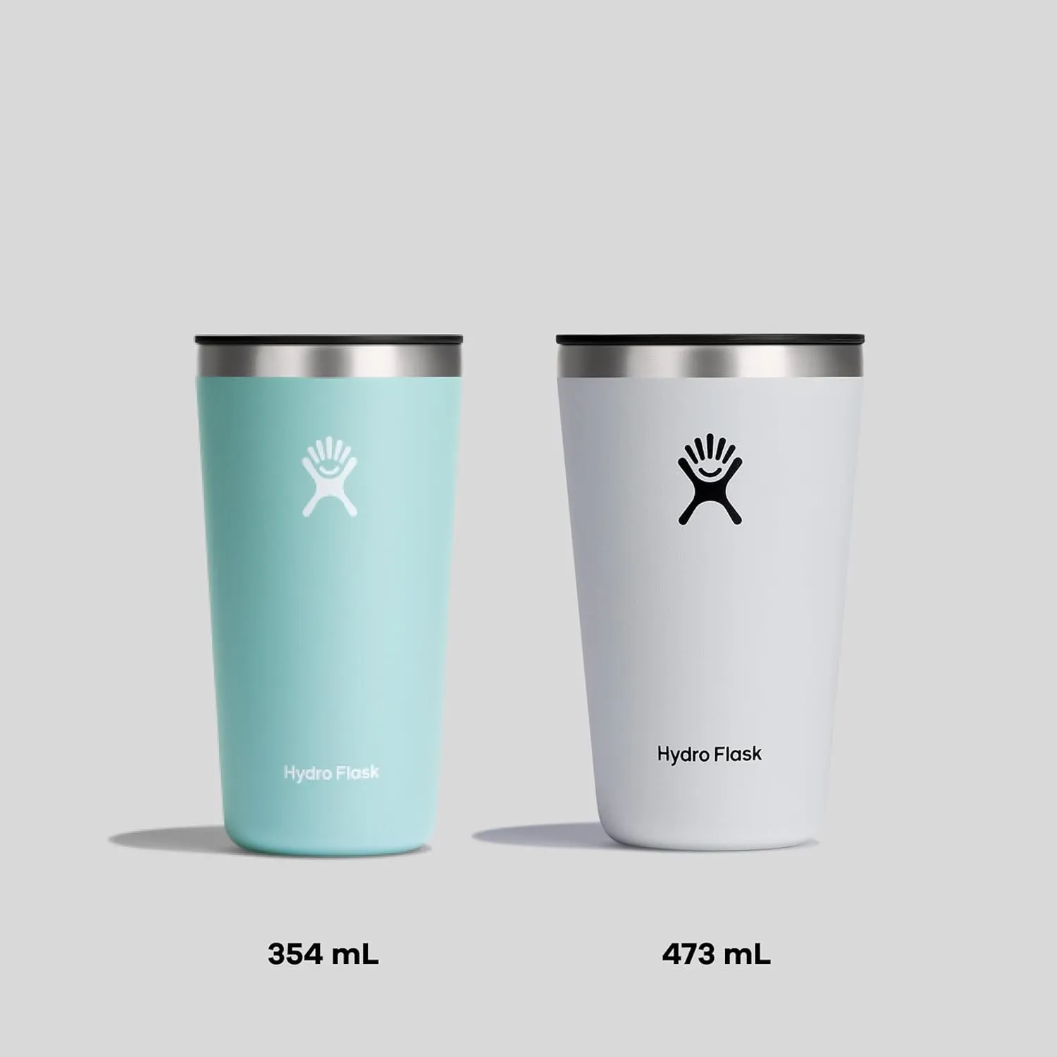 Hydro Flask All Around Stainless Steel Tumbler with Lid and Double-Wall Vacuum Insulation