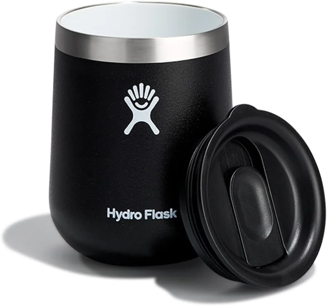Hydro Flask Ceramic Wine Tumbler 10 Oz Black