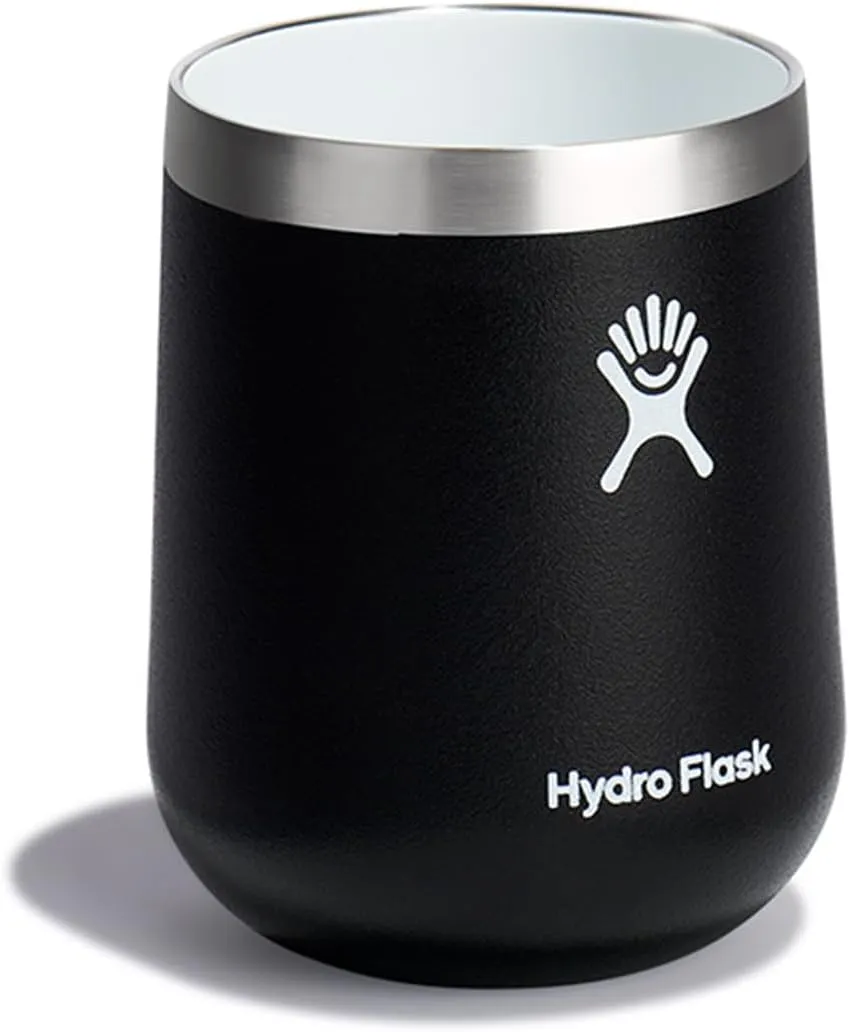 Hydro Flask Ceramic Wine Tumbler 10 Oz Black