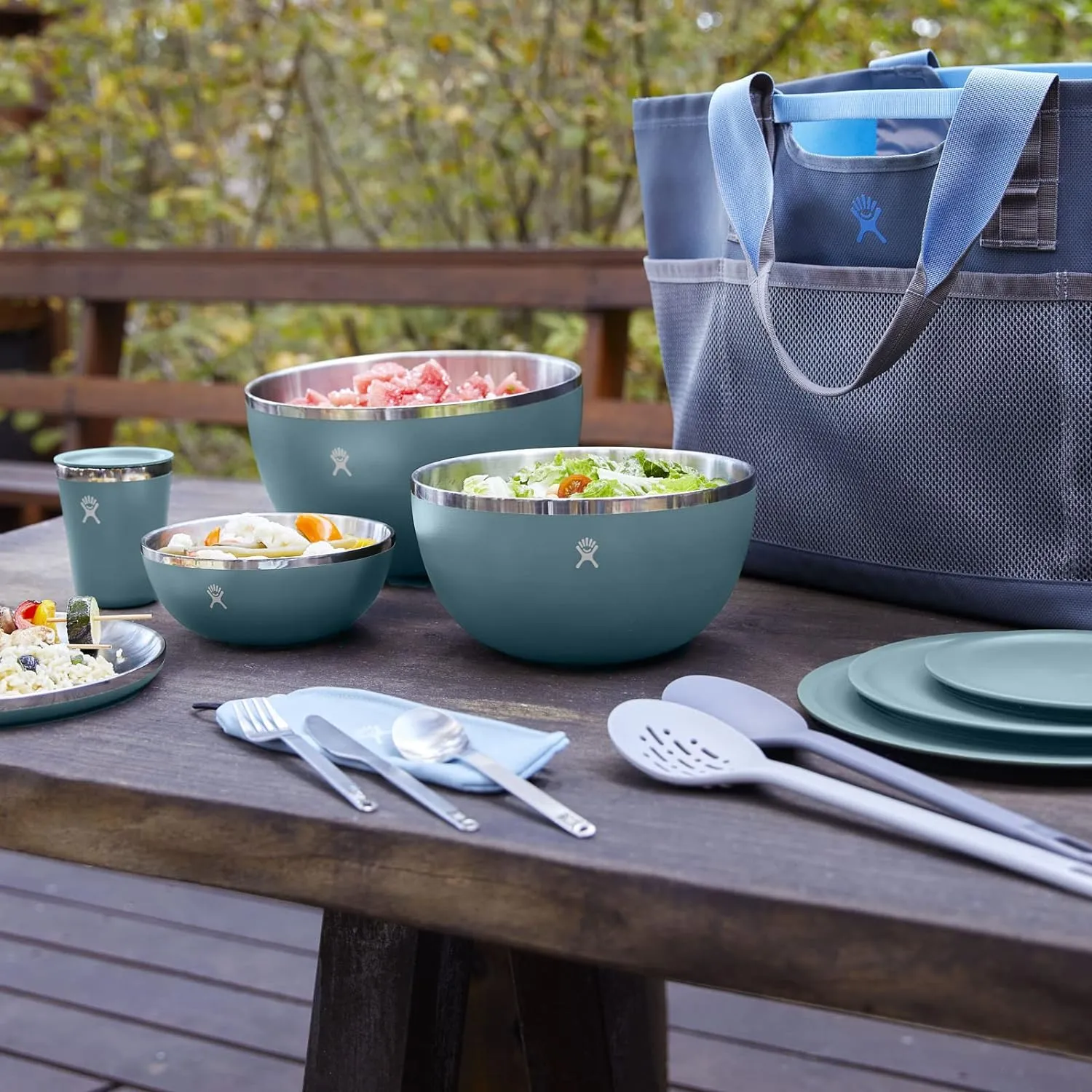 Hydro Flask Outdoor Kitchen Bowl - Stainless Steel Dinnerware Reusable Camping Gear Mess Kit - Dishwasher Safe, BPA-Free, Non-Toxic
