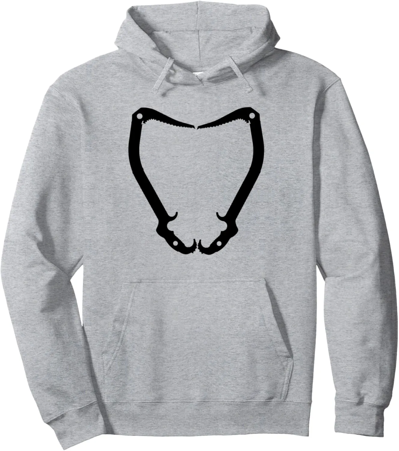 Ice Axe Heart funny Ice Climbing Lover Ice Axe Pullover Hoodie