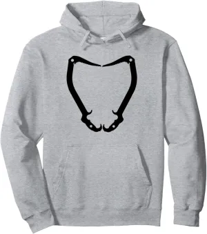 Ice Axe Heart funny Ice Climbing Lover Ice Axe Pullover Hoodie