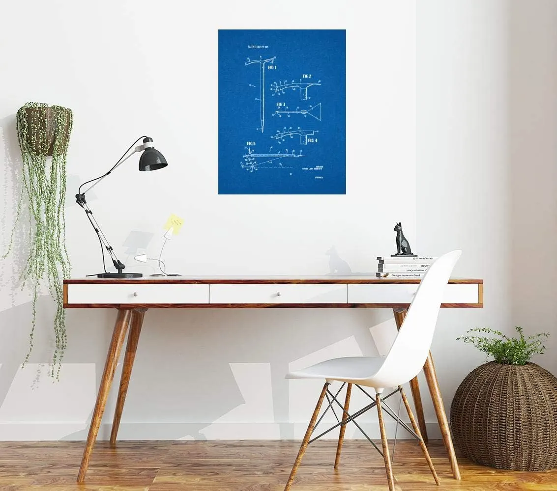 Ice Axe Patent Print Blueprint (24" x 30") M12292