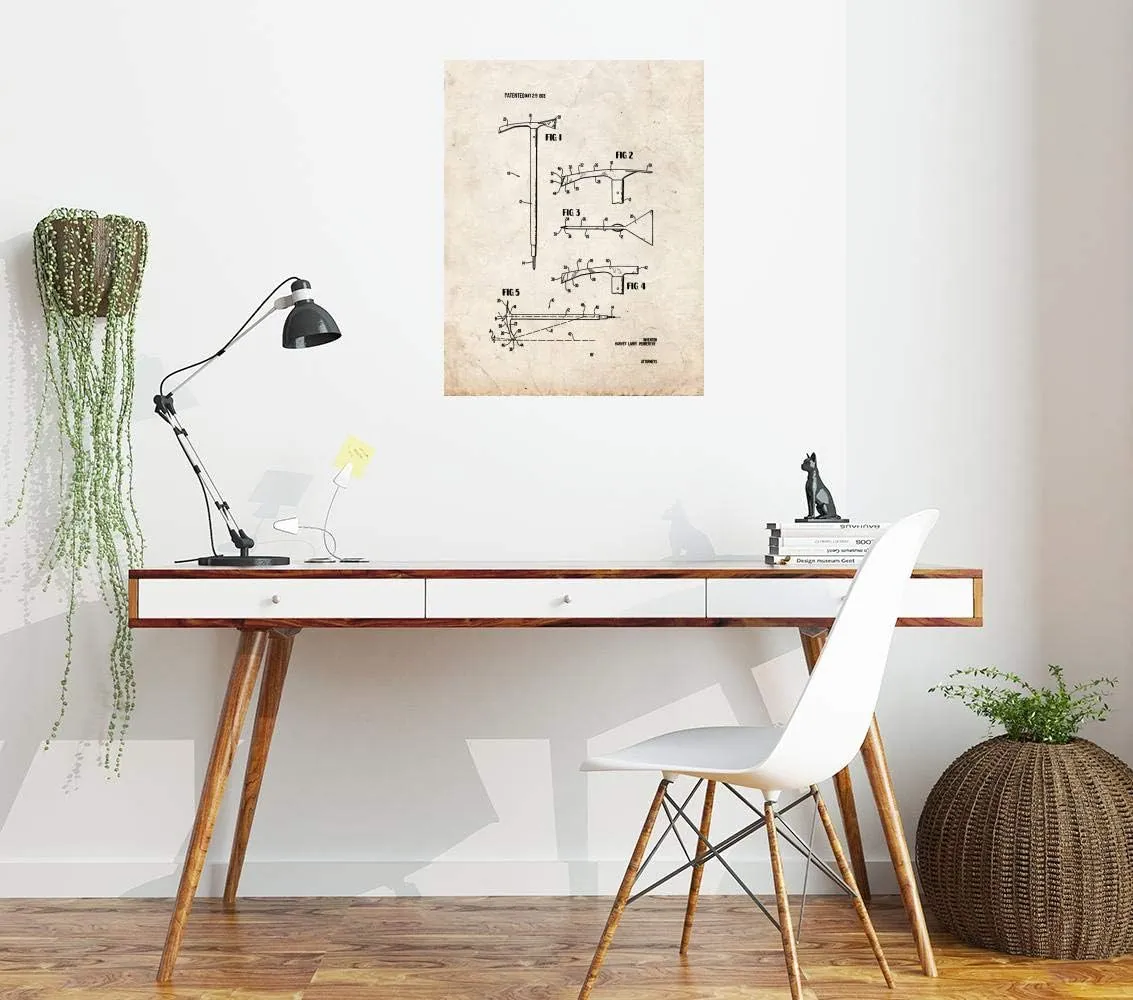 Ice Axe Patent Print Old Look (24" x 36") M12292