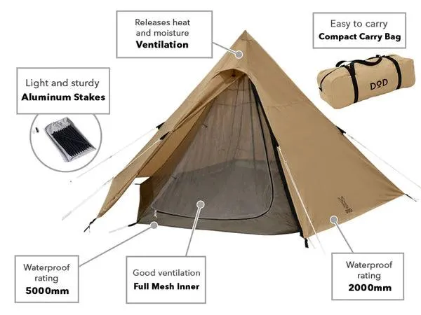 Ichi One Pole Tent (M)