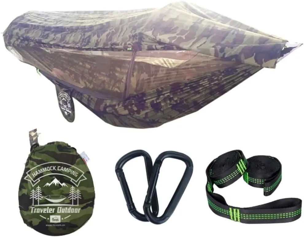 Indoor Hammock Chairs Mosquito Net Hammock Outdoor Camping Fully Automatic Quick-Open Hammock Sunshade Outdoor Anti-Mosquito Hammock Hanging hammocks