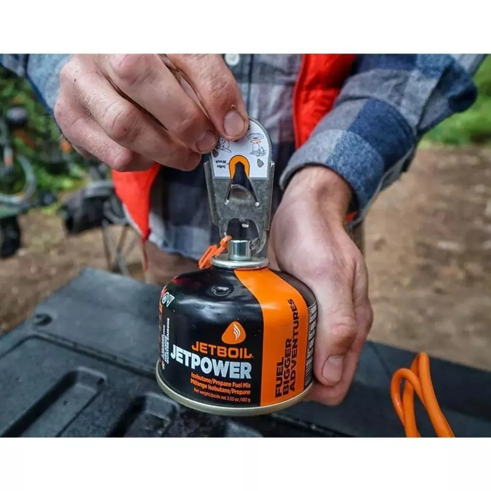 Jetboil JetPower Butane Gas Fuel 100g Canister
