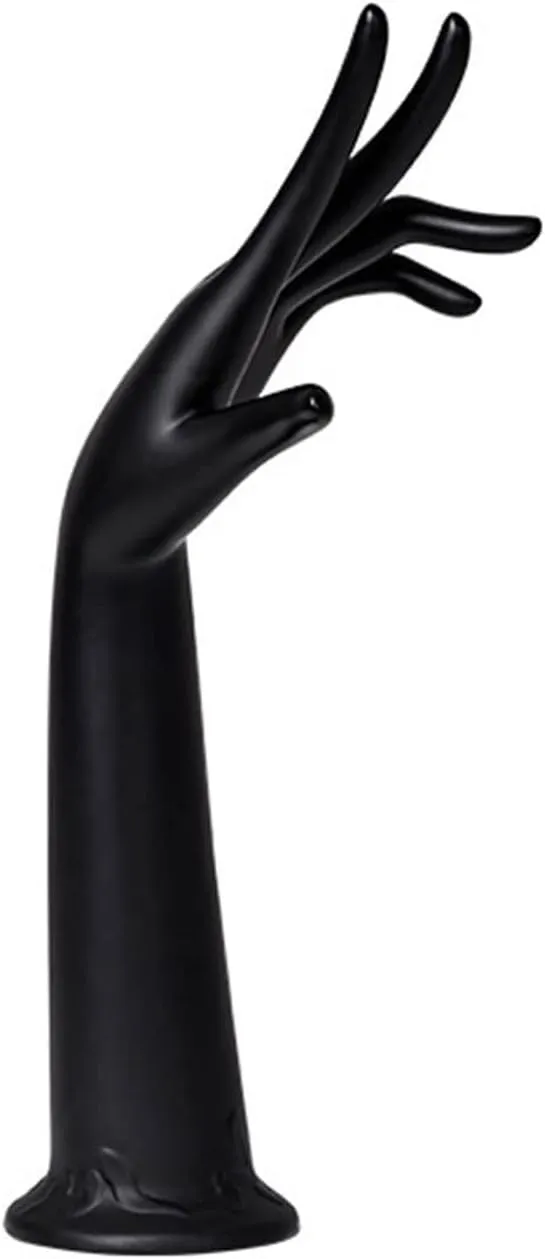 Jewelry Holder Organizer Female Mannequin Hand Jewelry Display Holder Plastic Bracelet Ring Watch Stand Support Holder Ring Stand Jewelry Display Jewelry Tree (Color : S)