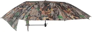 Kalkal Tree Stand Umbrella, 58" Wide Camo Hunting Umbrella for Tree Stand, Weather-Resistant Treestand Roof Quick Set, Portable Hunting Accessories