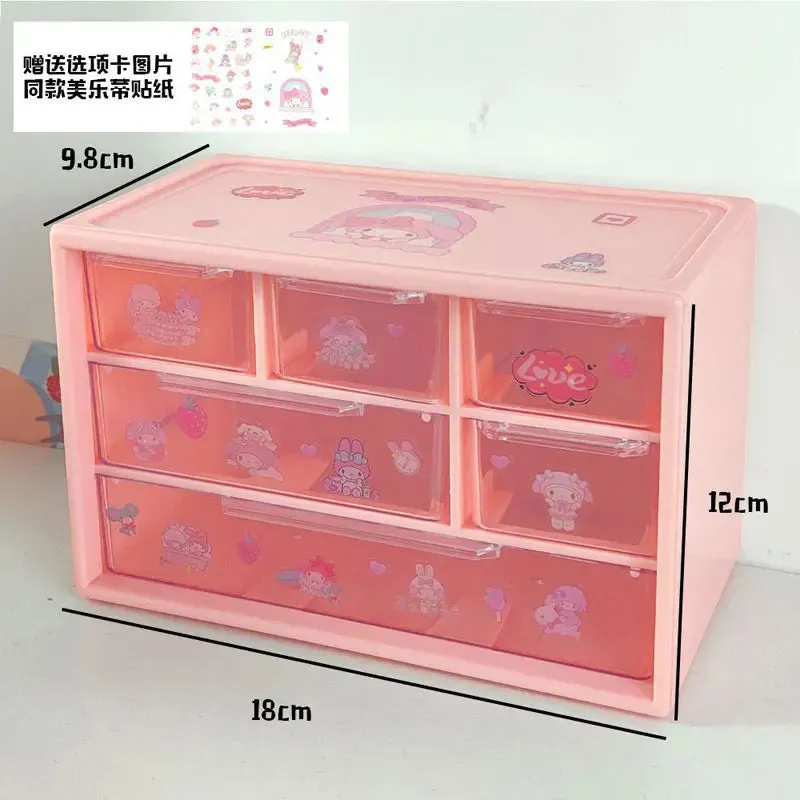 Kawaii Stackable & Foldable Desk Organizer 🌸✨ | Cute Yiwi Stationery Holder for Students and Offices! 🖊️📚