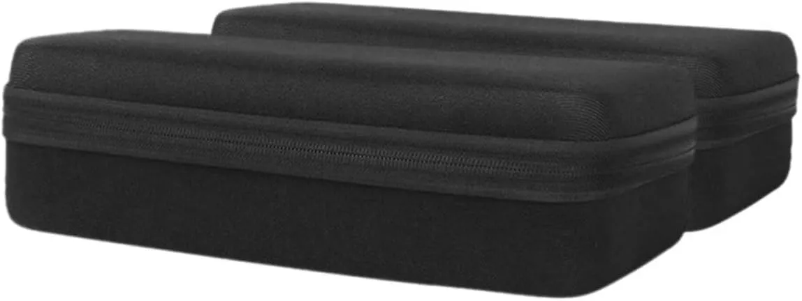 Kisangel 4sets 2pcs Vehicle Cable Organizer Cases Hard Shell Charger Storage Bag for Bikes Scooters Durable Pouch for Cables Accessories Easy to Clean Design 2pcs*4