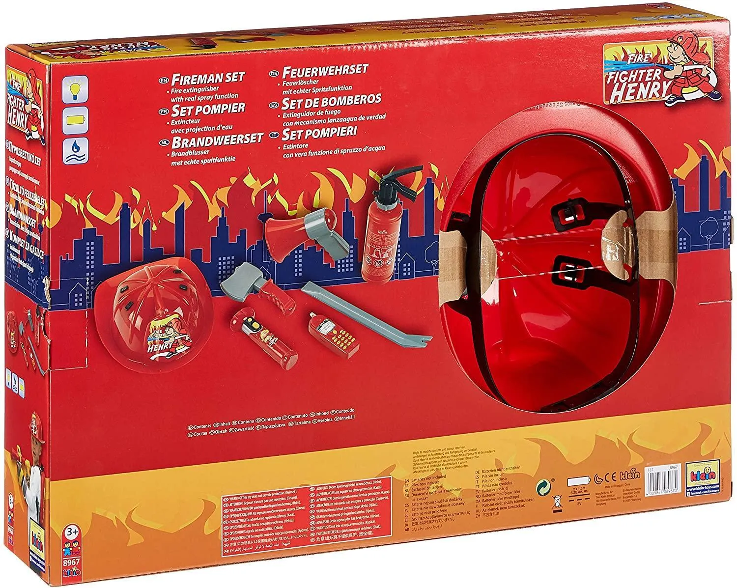 Klein 8967 Fireman Henry Fire Fighter Set