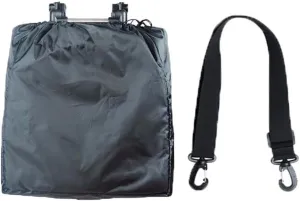 Leadigol Universal Stroller Organizer Bag,Shoulder Strap Stroller Pouch Foldable Stroller Travel Consignment Cover Black Stroller Storage Bag For Stroller Light Weight Pram Organizer