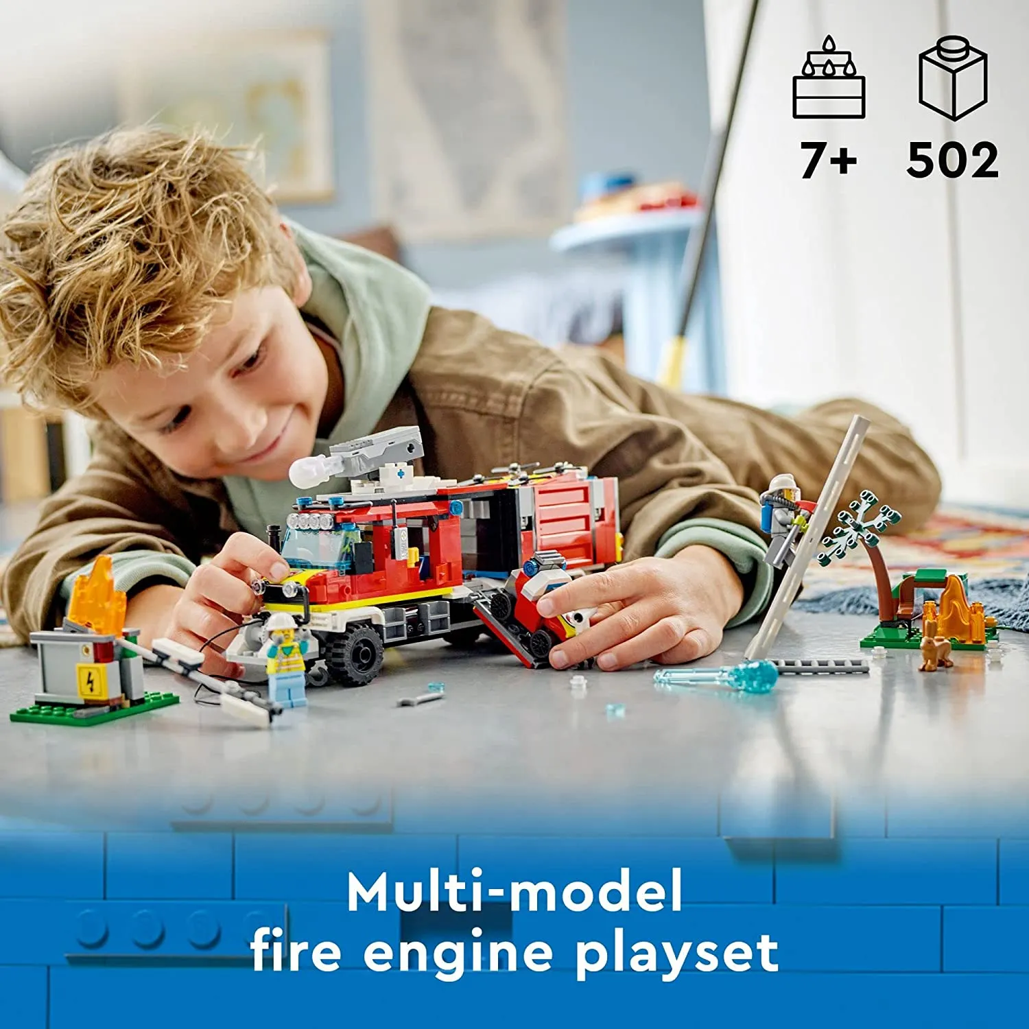 Lego City Fire Command Truck (60374)