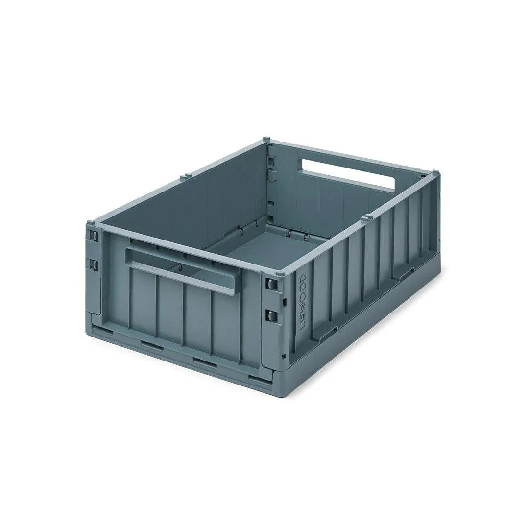 Liewood Weston Storage Box - Whale Blue - Large