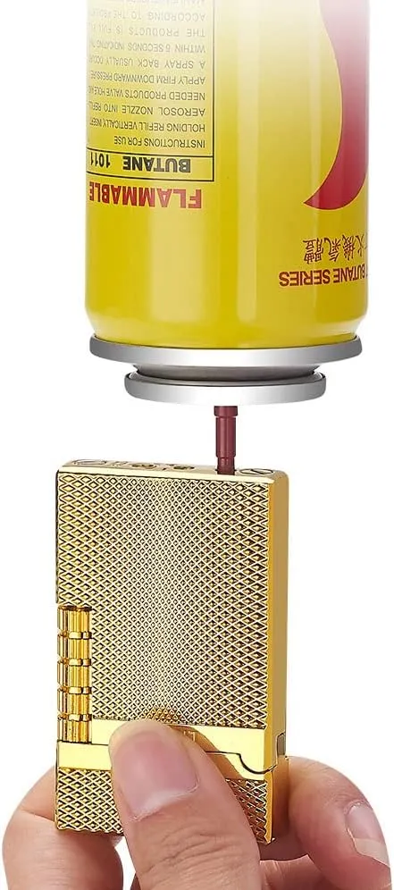 Lighters Soft Flame Lighter Traditional Flame Cigar Lighter with Adjustable Flame Dial Vertical Ignition Roller Good for Gift Outdoor Camping Hiking Fishing Grill Adventure Candle