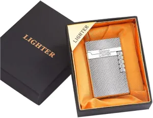 Lighters Soft Flame Lighter Traditional Flame Cigar Lighter with Adjustable Flame Dial Vertical Ignition Roller Good for Gift Outdoor Camping Hiking Fishing Grill Adventure Candle