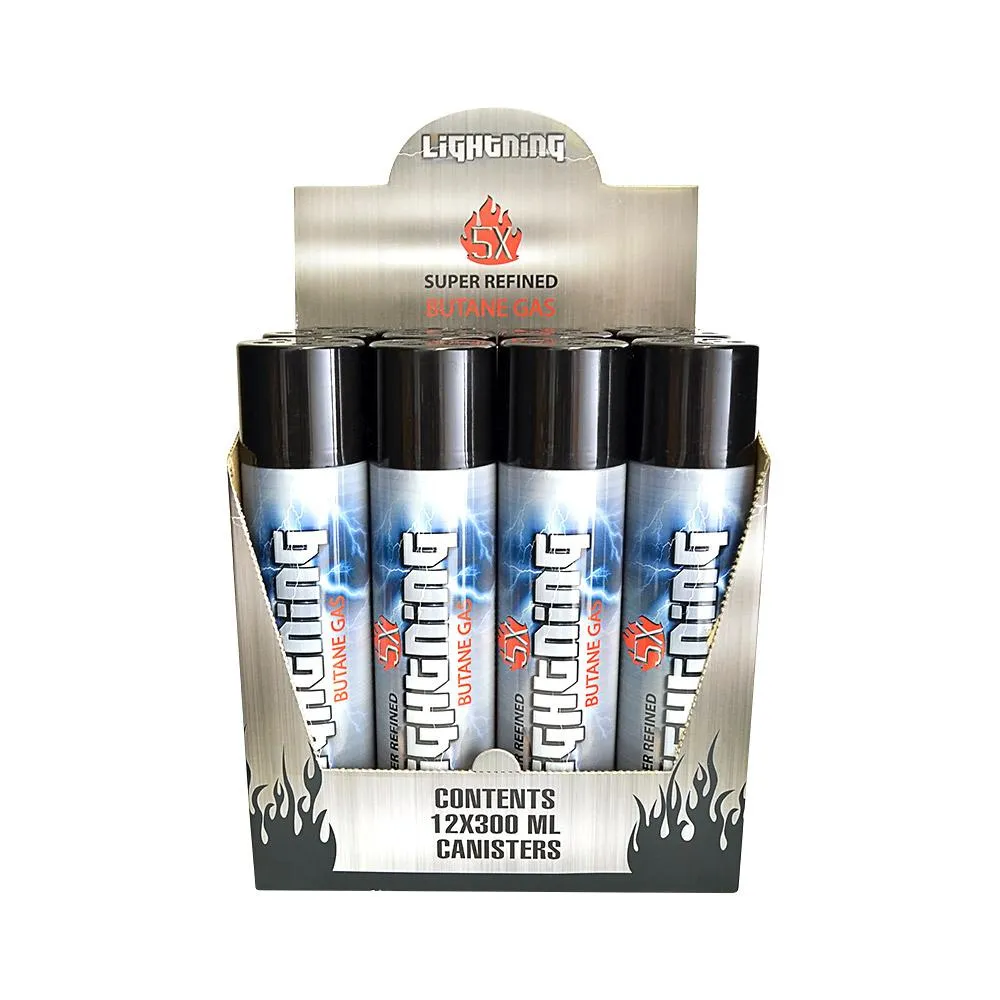 Lightning 5x Large-scale promotion 12 - Butane High-quality Count
