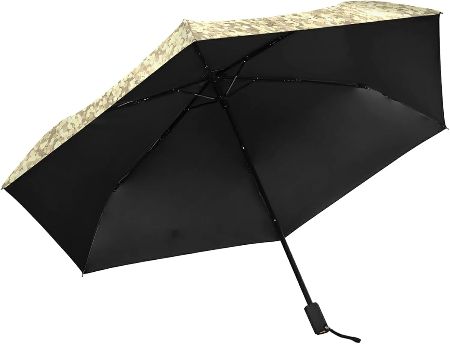 Lightweight Folding Umbrella, Portable Sun Travel Parasol, Compact Anti-UV Strong Rain Umbrella