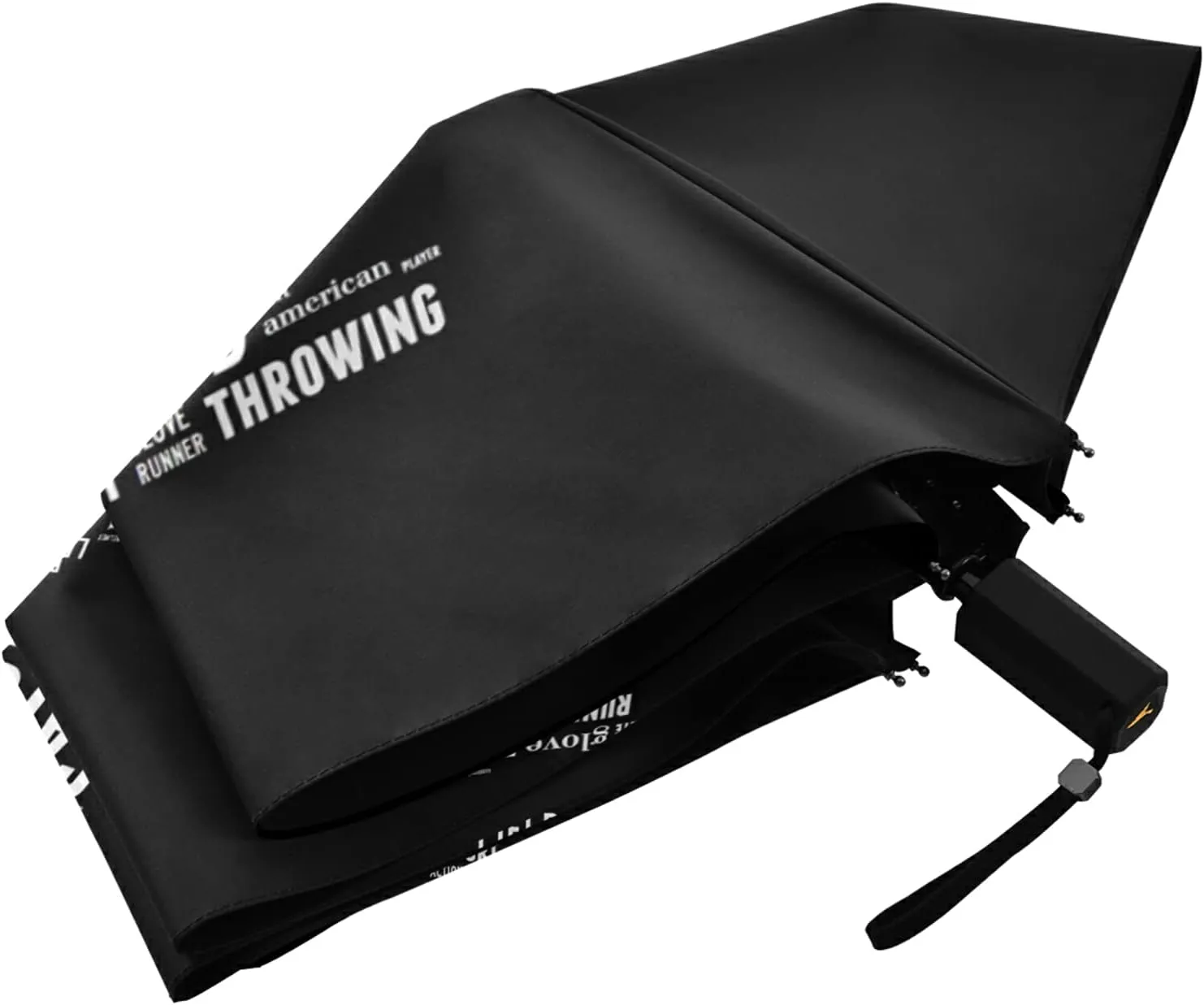 Lightweight Folding Umbrella, Portable Sun Travel Parasol, Compact Anti-UV Strong Rain Umbrella