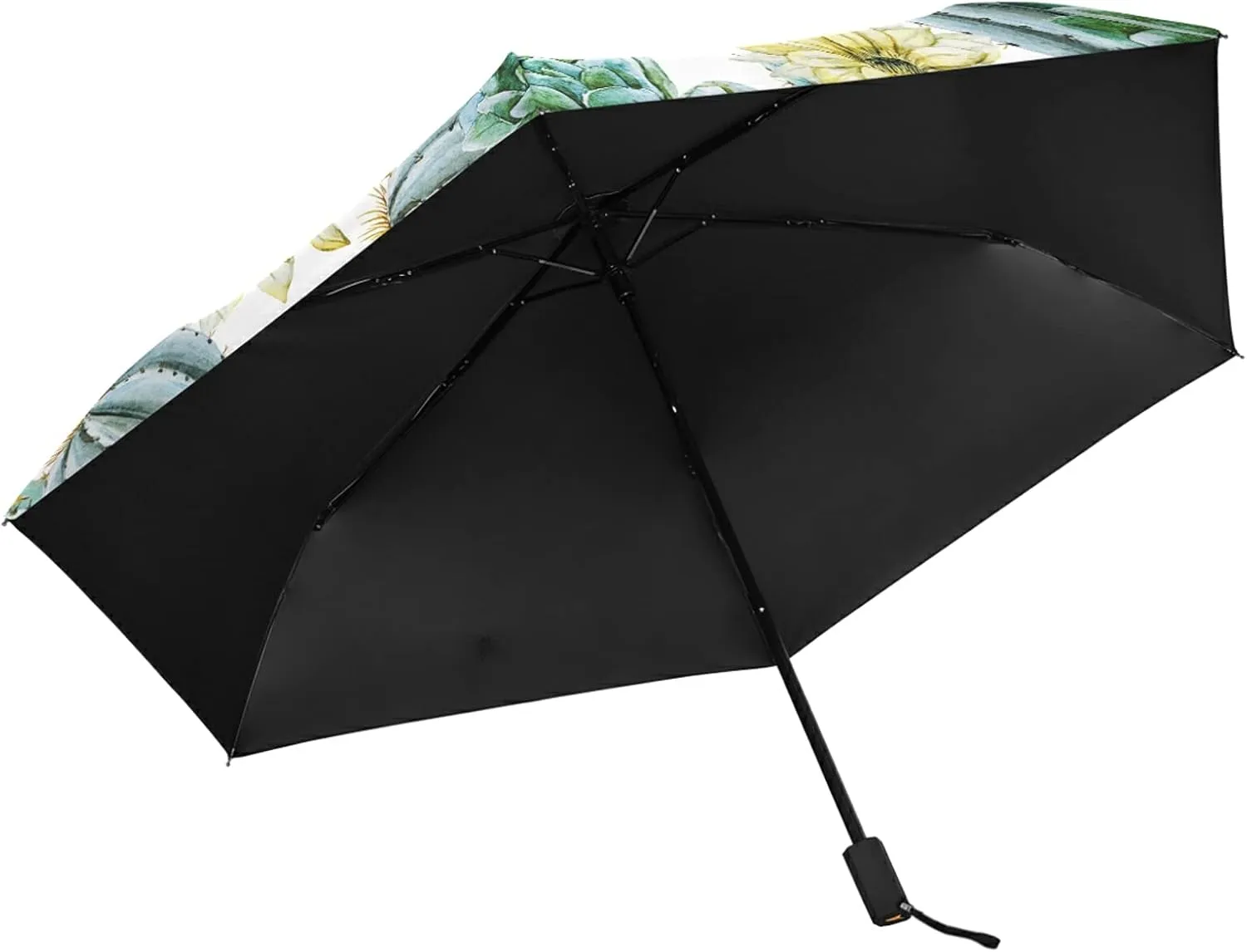 Lightweight Folding Umbrella, Portable Sun Travel Parasol, Compact Anti-UV Strong Rain Umbrella