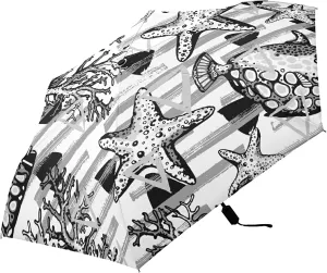 Lightweight Folding Umbrella, Portable Sun Travel Parasol, Compact Anti-UV Strong Rain Umbrella