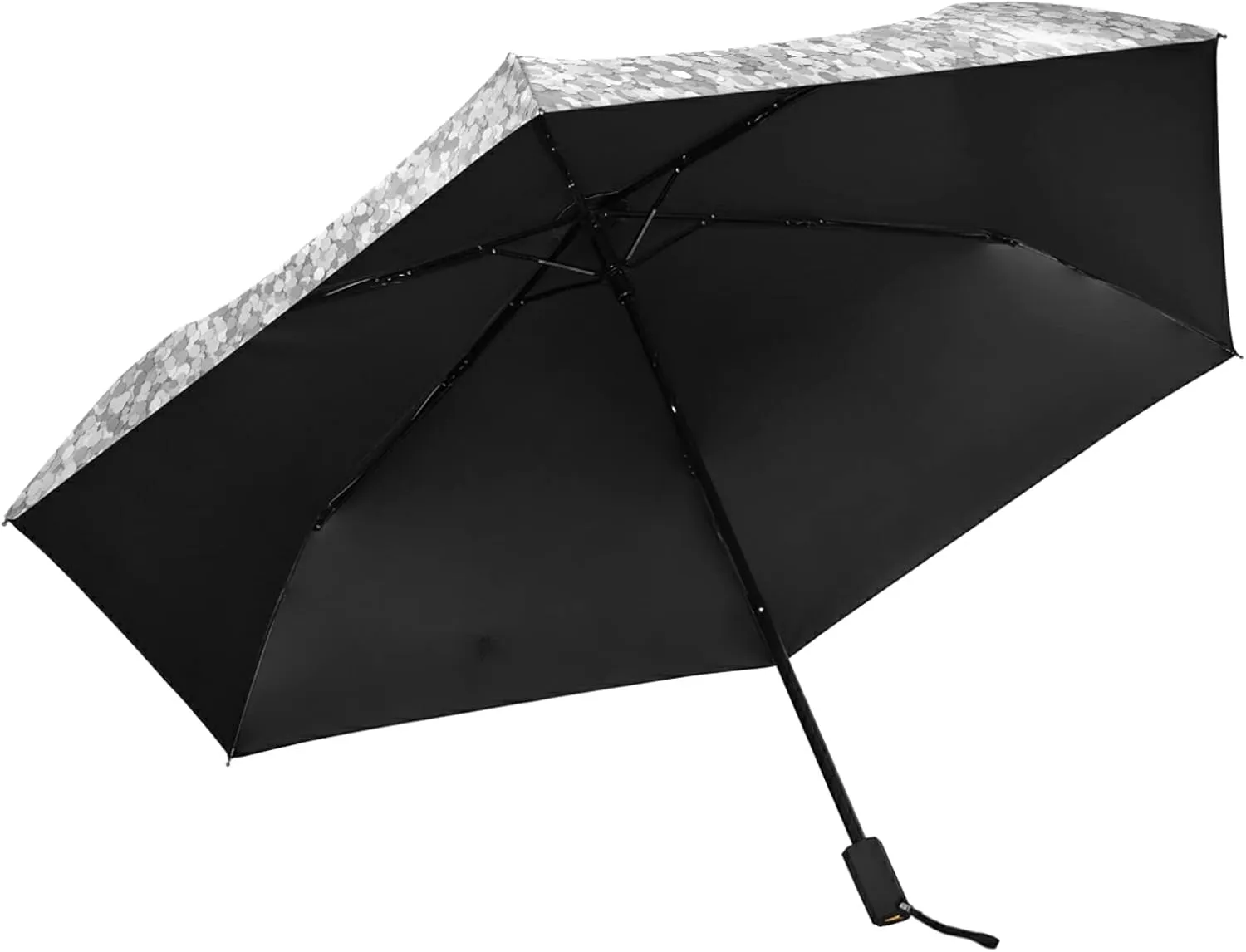 Lightweight Folding Umbrella, Portable Sun Travel Parasol, Compact Anti-UV Strong Rain Umbrella