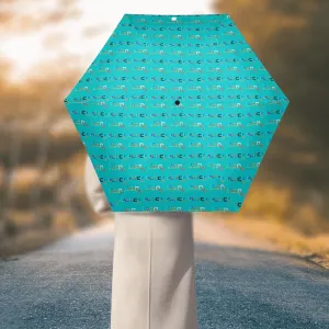 Lightweight Manual Folding Umbrella Printing Outside