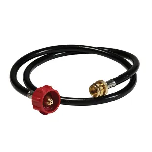Lp Adapter Hose 4' Ft.,black
