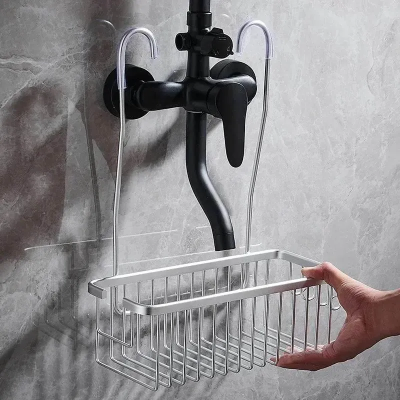 Lume Hanging Shower Caddy - Bathroom Organizer and Storage Solution