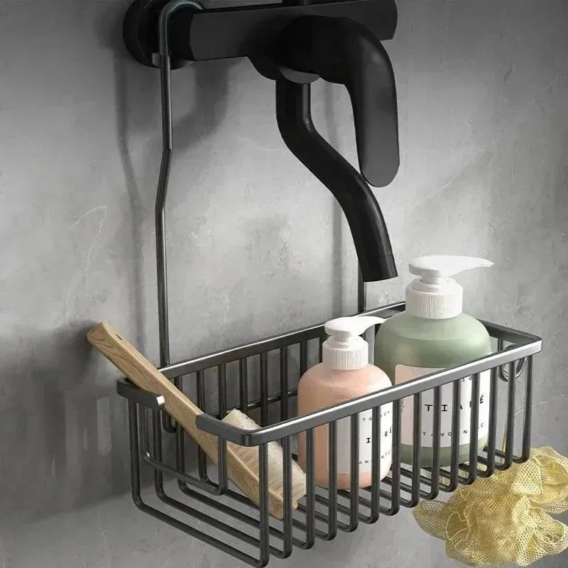 Lume Hanging Shower Caddy - Bathroom Organizer and Storage Solution