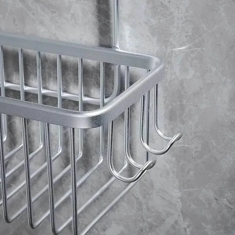 Lume Hanging Shower Caddy - Bathroom Organizer and Storage Solution