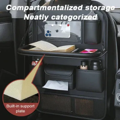 Luxora Car Back Seat Organizer With Tablet Holder Tray